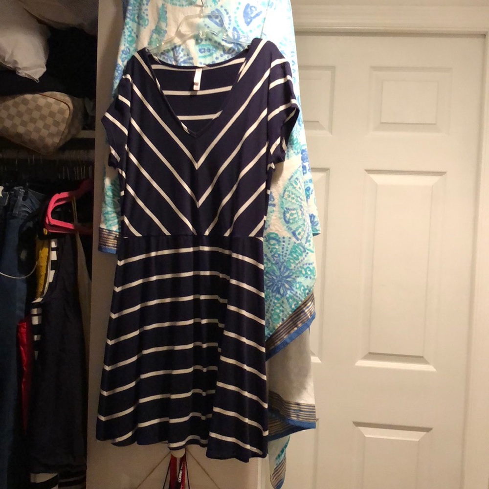 striped preppy dress!